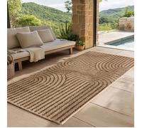 SIMPEX Tapis dintérieur et dextérieur idéal pour salon, cuisine, modern, terrasse, jardin et balcon, 80x150 cm
