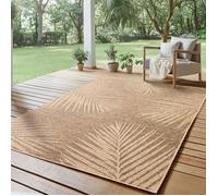 SIMPEX Tapis dintérieur et dextérieur idéal pour salon, cuisine, scandinave, terrasse, jardin et balcon, 120x170 cm