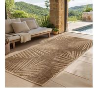 SIMPEX Tapis dintérieur et dextérieur idéal pour salon, cuisine, scandinave, terrasse, jardin et balcon, 80x150 cm