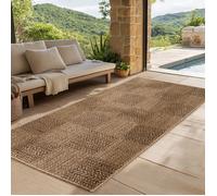 SIMPEX Tapis dintérieur et dextérieur idéal pour salon, cuisine, terrasse, jardin et balcon, 80x150 cm