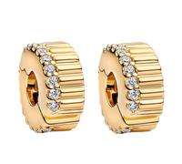 Simphman Charms Argent 925 Sterling Combinaison de clips d'engrenage dorés Pendentifs Perles pour Bracelets Colliers Christmas Day Bijoux Cadeau Pour Femme