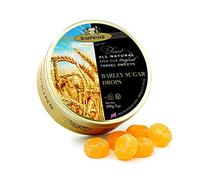 SIMPKINS - Gouttes de sucre d'orge - Bonbons anglais classiques dans des boîtes de voyage - Bonbons durs d'orge - Bonbons d'orge sans produits laitiers et bonbons sans noix, bonbons de voyage au sucre