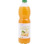 SIMPL Boisson Aux Fruits Saveur Exotique - Format 2L - Bouteille en plastique avec bouchon à vis - Sans sucre ajouté - Nutri-Score E - Lot de 4