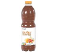 SIMPL Boisson Thé Glacé Pêche - Format 2L - Bouteille en plastique avec bouchon vissé - Rafraîchissement léger et peu calorique - Nutri-Score B - Lot de 4