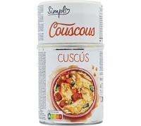 SIMPL - Couscous au Poulet et au Bœuf - Plat Cuisiné - Semoule & Légumes - Format Familial - la boîte de 980g - Le Lot De 4
