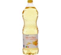 SIMPL Huile Végétale pour Friture - Mélange Tournesol & Colza - Bouteille 1 Litre - Idéale pour Cuisson à Haute Température - Format Pratique et Économique - Lot de 4