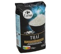 SIMPL - Riz Thaï Long Parfumé et Légèrement Collant, Idéal Plats Exotiques, Sachet 1Kg - Lot de 3