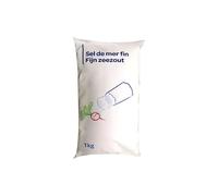 SIMPL Sel Fin de Mer - 1 kg en Sachet Pratique - Sel Marin Naturel pour une Cuisine Équilibrée et Savoureuse - Lot de 6