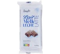 SIMPL - Tablette de Chocolat Lait | Savoureux et onctueux | Idéal pour les gourmands | les 5 tablettes de 100g | LOT DE 3