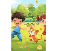 Simple & Big coloring book with 79 easy and fun coloring pages for kids,Boys & Girls, with cute animals ,Official Colorful World
