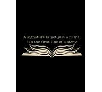 Simple Black VISITOR'S LOGBOOK with Inspiring Quote: 8.25x11 Journal 100 pages with Columns for Date, Number, Name, Time, and Signature - Perfect for Event Registration, Meetings, and Visitor Tracking