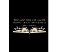 Simple Black VISITOR'S LOGBOOK with Inspiring Quote: 8.25x11 Journal 100 pages with Columns for Date, Number, Name, Time, and Signature - Perfect for Event Registration, Meetings, and Visitor Tracking