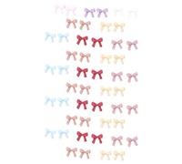 Simple Bowknot Ongles Charms Ruban en Résine Arcs Accessoires de Manucure Bricolage Fournitures d'Artisanat Arcs Résine Ongles Décorations Nœud Arc Coloré Accessoires pour Ongles