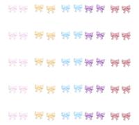 Simple Bowknot Ongles Charms Ruban en Résine Arcs Accessoires de Manucure Bricolage Fournitures d'Artisanat Arcs Résine Ongles Décorations Nœud Arc Coloré Accessoires pour Ongles