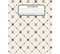 Simple & Clean Lined Paper Notebook | Aesthetic Note Paper Templates for Students & Professionals - 120 Pages, 7.5 x 9.25 in