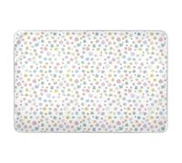 Simple Cute Bloom Alèses de matelas réutilisables pour tout-petits, résistantes à l'eau, tapis à langer antidérapant pour enfants, 132,1 x 86,4 cm (L x l)