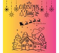 Simple & Cute Christmas Coloring Book for Kids: Easy Holiday Coloring Pages with Bold Lines for Toddlers & Preschoolers | Santa, Penguin, Snowman & Festive Fun