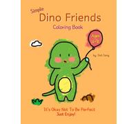 Simple Dino Friends Coloring Book