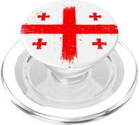 Simple Drapeau Géorgie Génial pour Fan ou Fier Géorgien PopSockets PopGrip pour MagSafe