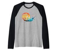 Simple Escargot Animaux Drôle Petit Escargot Manche Raglan