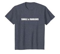Simple et Fabuleux T-Shirt, Enfant, Bleu Chiné, 12 Ans