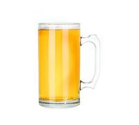 Simple, exquis, pratique et super grand verre résistant à la chaleur tasse large ouverture avec poignée pour usage domestique grande tasse droite 1000 ml