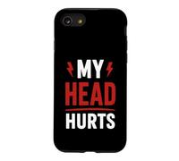 Simple Funny Gym Workout Quote My Head Hurts Coque pour iPhone SE (2020) / 7/8