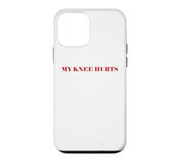 Simple Funny Gym Workout Quote My Knee Hurts Coque pour iPhone 12 Mini