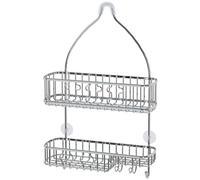 Simple Houseware Organiseur de Pomme de Douche Suspendu pour Salle de Bain, chromé (26 x 16 x 5,5 Pouces)
