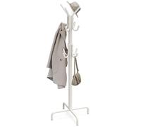 Simple Houseware Support Organisateur de cintres pour Manteaux et Chapeaux, 12 Crochets, Blanc