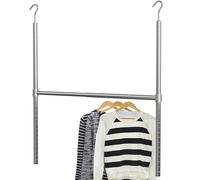 Simple Houseware Tringle de Suspension réglable pour Placard, Chrome