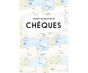 Simple Journal de Registre de Chèques: Registre de chèques | Petit Carnet des Transactions Bancaires | Planificateur de productivité | Livres ... de Recettes | Memento Pratique Comptable