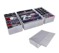Simple Joy®, Malm Organiseur de commode IKEA sur mesure, fond stable, système d'organisation de soutien-gorge, T-shirts, chaussettes, sous-vêtements, lot de 3