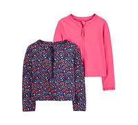 Simple Joys by Carter's 2-Pack Hooded Rashguards Maillot, Bleu Marine Fleuri/Rose, 3 Ans (Lot de 2) Bébé Fille