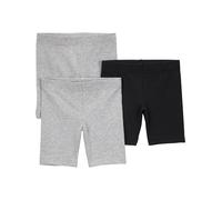 Simple Joys by Carter's 3-Pack Bike Shorts, Gris/Noir, 3 Ans (Lot de 3) Bébé Fille