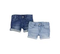 Simple Joys by Carter's Denim Shorts, Pack of 2, Bleu Jean Foncé/Jean Clair, 4-5 Ans (Lot de 2) Fille