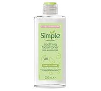 Simple Kind to Skin Lotion tonifiante apaisante pour le visage au Royaume-Uni - Sans alcool - 200 ml - L'emballage peut varier