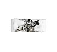 Simple Line DogBow Bandeau à motifs pour cheveux de bébé, convient pour les nouveau-nés, les nourrissons et à porter au quotidien