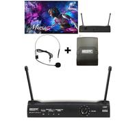 Simple micro-Serre-tête + Emetteur de Poche PT UHF ? Freq 642.75 Mhz