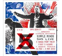 Simple Minds - 5 X 5 Live (Coffret 2 CD + Livret 24 pages + Poster)