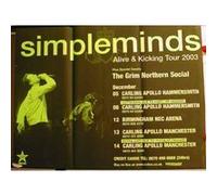 SIMPLE MINDS - 76X100 cm - AFFICHE / POSTER G