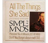 Simple Minds - All The Things She Said / Promised You A Miracle / Don't You (Forget About Me)
