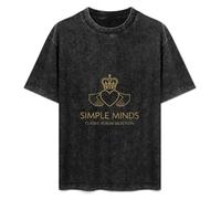Simple Minds Band Logo Mens T-Shirt Black Unisex Top Tee XL