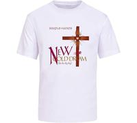 Simple Minds Gold Dream 81 Men Tee Shirts Graphic Unisex Basic Short Sleeve Cotton Casual T Shirt White Manches Courtes(Large)