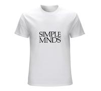 Simple Minds Short Sleeves Men's Fashion T Shirts White XL