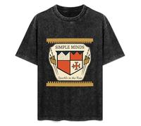Simple Minds Sparkle in The Rain Men's T-Shirt Unisex Black Men Tees M