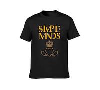 Simple Minds T-Shirt Mens Casual Tee Black S