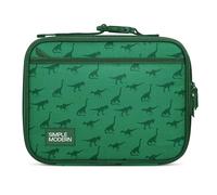 Simple Modern Boîte à déjeuner enfant | Sac isotherme réutilisable pour filles et garçons | Poches intérieures et extérieures | Collection Hadley | Dino World