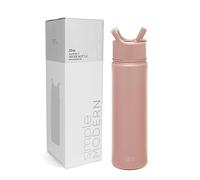 Simple Modern Botella de Agua con Pajita | Bouteille Thermos Isolée en Acier Inoxydable pour Sports et Gymnase | Summit Collection | 650ml | Mauve Me