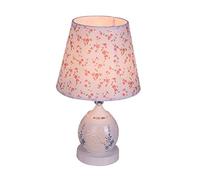 Simple Modern Home Table Lamp Creative Bedside Lamp Up and Down Lighting Ceramic Lamp Body for Living Room Office Family (Color : B) (C)